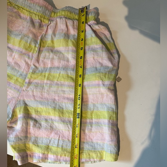 Frankie’s Bikinis Lou High Waisted Stripe Shorts Summer Stripe Sz Small - Picture 12 of 14
